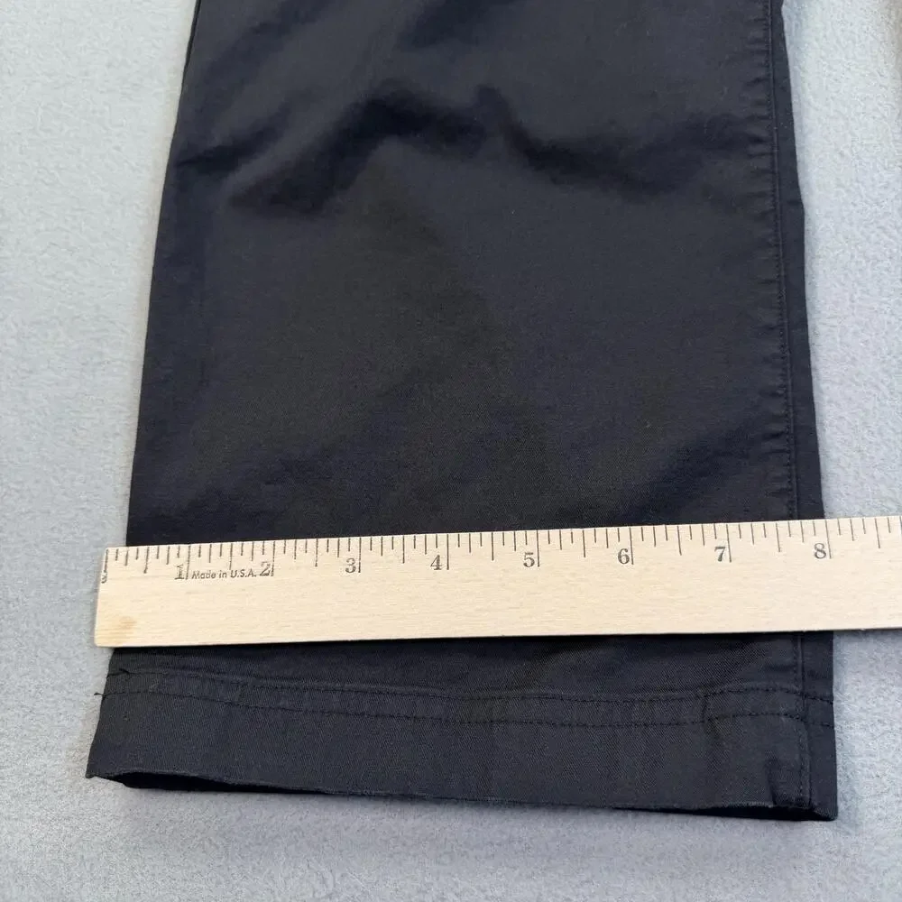 ADIDAS Pants Mens 42x31 Black Golf Performance Stretch Microfiber Chino Casual
